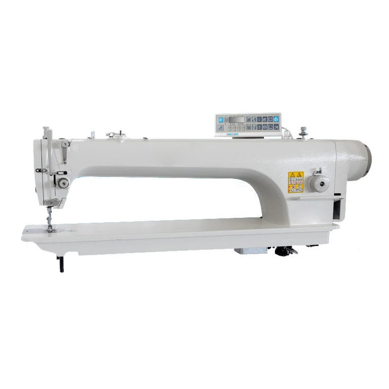 

Китай Длинная рука Коммерческие промышленные цифровые иглы для подачи Джинсы Карманное платье Плоская кровать Ручной замок Стежка Швейные машины Электронные