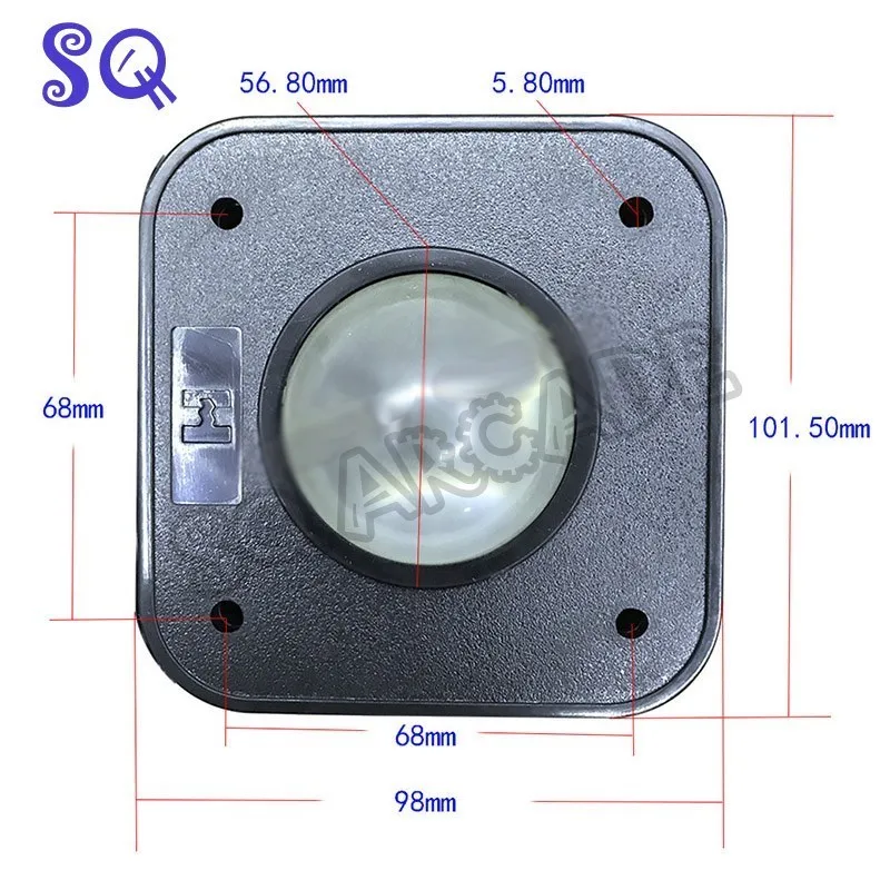 Arcade Console tracking ball 60 in 1 Illuminated Trackball MAME Connector Arcade Game Machine for Pandora Arcade Machine Cabinet image 4