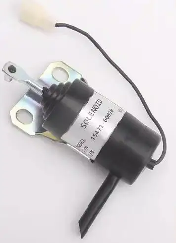 

Fuel Stop Solenoid Shut down cut off 15471-60010 Fit For Kubota KX161-2 KX101 KX151 Mahindra Tractor 2310 2810 3510 4510 4110