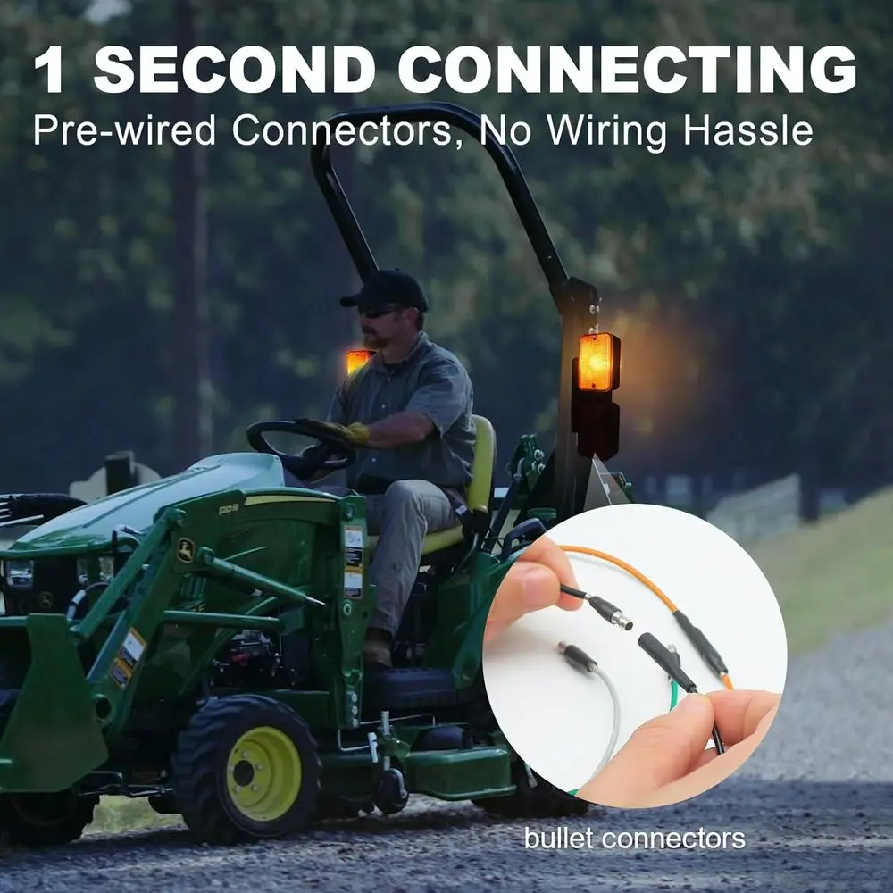 John Deere 1025R RH Rücklicht, kompatibel mit 1023E, 1026R, 2032R, 3025D, 3032E, 4066R, 5075E, wasserdicht LVA18273