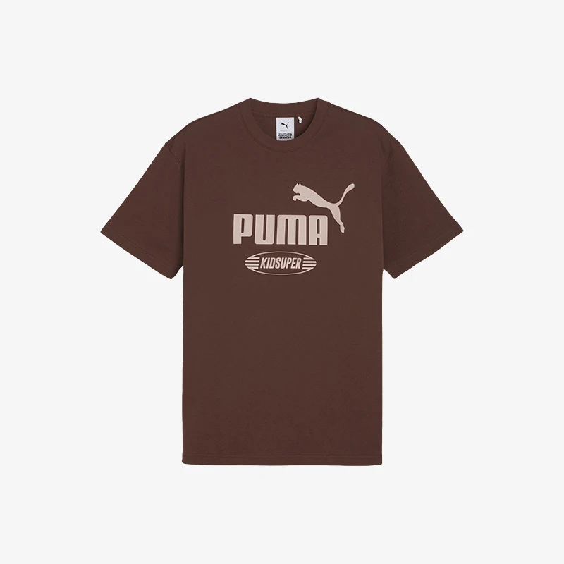 

Оригинальная легкая футболка унисекс с круглым вырезом и короткими рукавами Puma KIDSUPER 624076-79