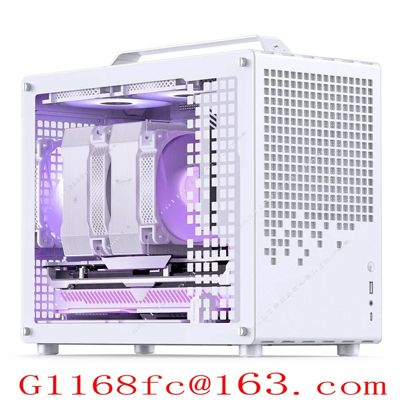 Suitable for Z20 Chassis Detachable Handle MATX White Simple Desktop Small Chassis Supports 240 Water Cooling, Parts view 4