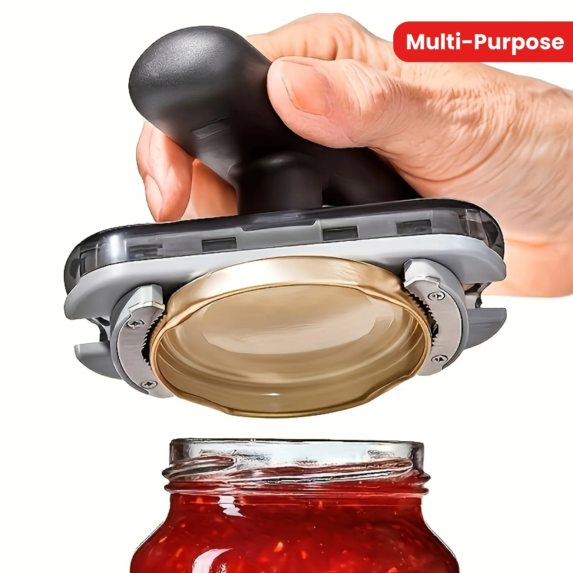 

Damaly,Power - Free Adjustable Can Opener. An Adjustable Can Opener That Is Easy To Grip - A Manual Multi -Purpose Kitchen Tool.