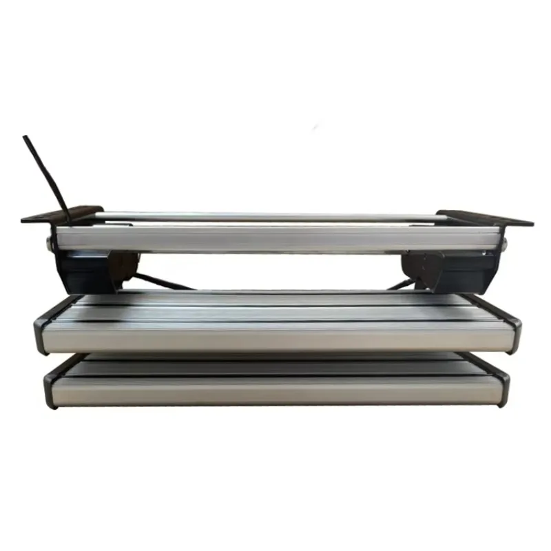 Hot Sale High Quality Rv Motorhomes Travel Trailer caravan Accessories Electric Aluminum Double-layer Foldable Step