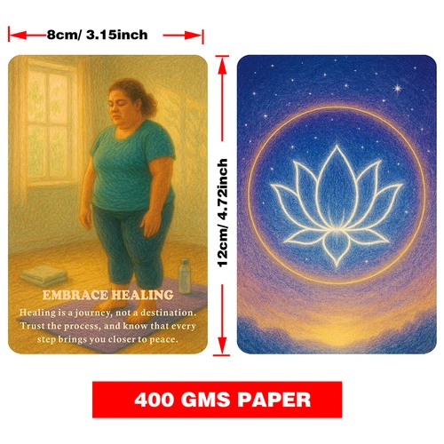 Imagen 2 del producto Las hilos de las tarjetas Karma Oracle, 75 tarjetas para el trabajo y el lanzamiento del alma, baraja para cerrar y lecciones del alma, baraja de taro
