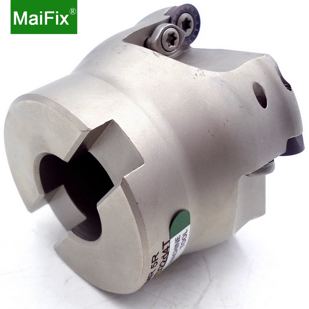 MaiFix EMRW R5 R6 50 63 80 MM Locking Head Carbide Plate RP CNC Round Nose Clamped RPMT 08T2 Face End Milling Cutter