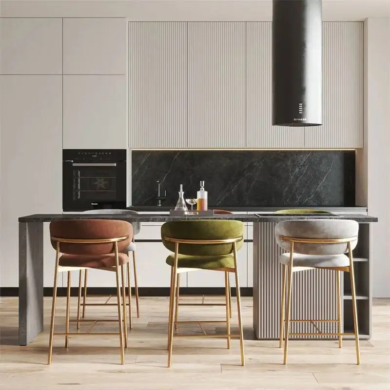 

Барный стул: Роскошный, модный, в скандинавском стиле, современный, простой и элегантный. Удобный стул для кухни. Мебель для барной стойки.