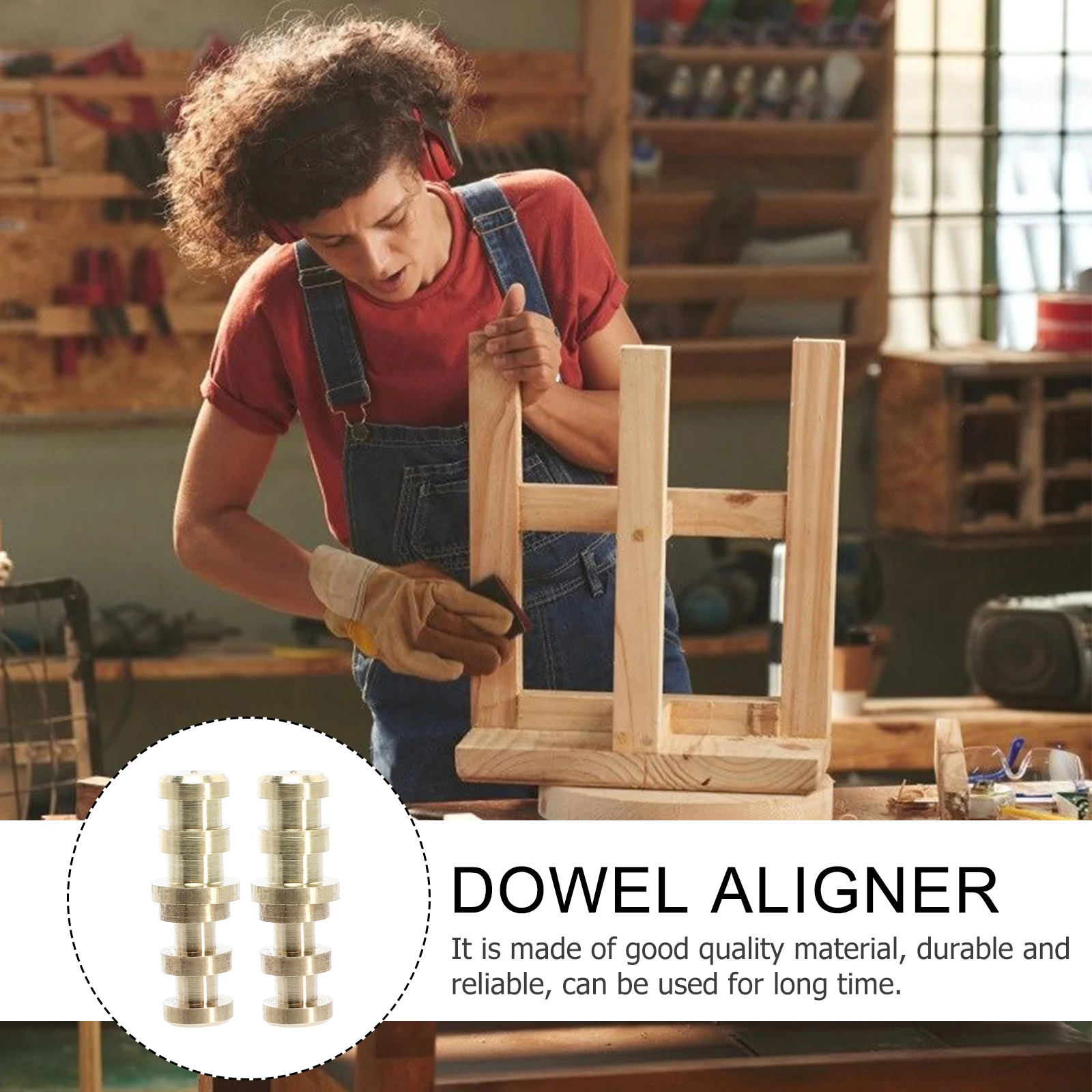 

20 Sets Dining Connector Dowels Sturdy Metal Table Leaf Dowel Aligner For Home Use Connector Dowel Aligner Table Bolt Sleeve