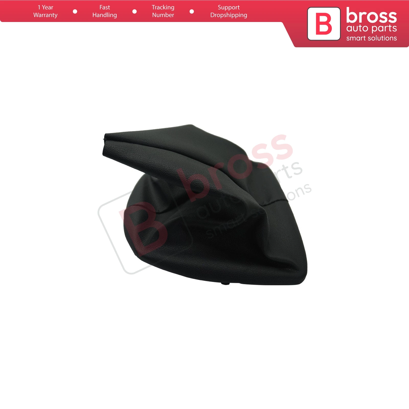 

Bross Auto Parts BSP900 Gear Shift Stick Black Boot Gaiter, 55344400, 7591. for Y5 Fiorino Bipper Nemo! WideType!. Fast Shipment