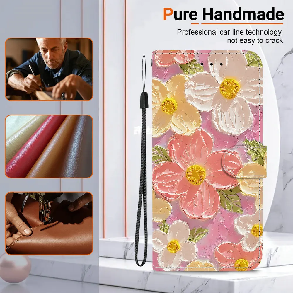 Realme8 9 11 12 13 14 Pro Plus 5G حافظة جلدية بنمط المحفظة شل لـ Realme 14 Pro Plus حافظة Realmi 13 Plus Realme12 4G #2