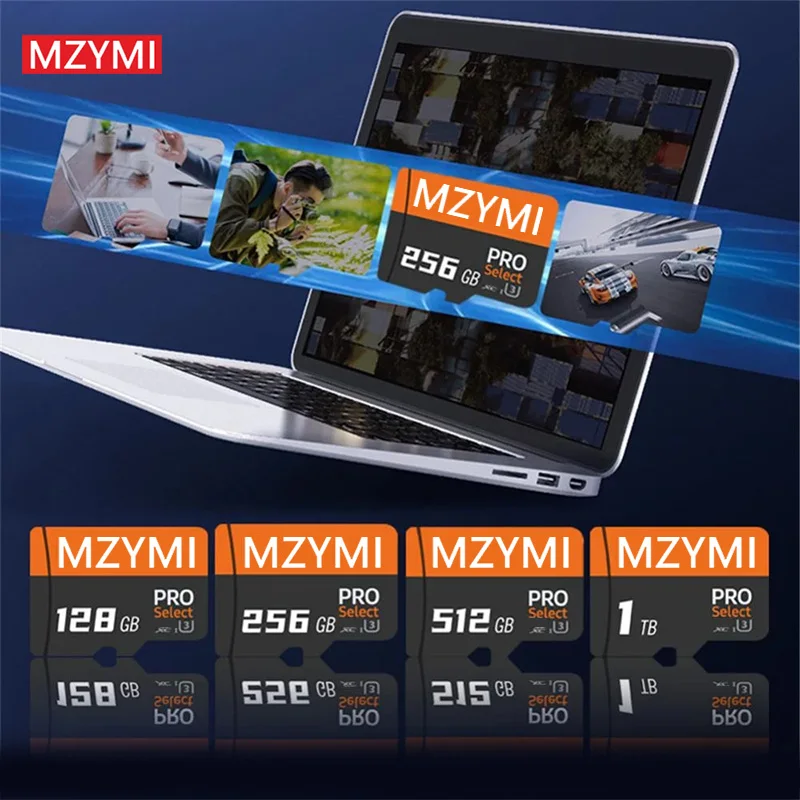 Карта памяти MZYMI XC TF Card 1TB Pro Select, высокоскоростная флэш-карта 16 512GB, расширенная Память для Android