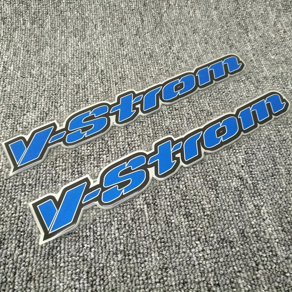 DL 650 1000 VSTROM 3D For SUZUKI V-STROM 650XT 1000XT DL250 DL650 DL1000 ABS Tank Pad Emblem Decal Stickers Adventure