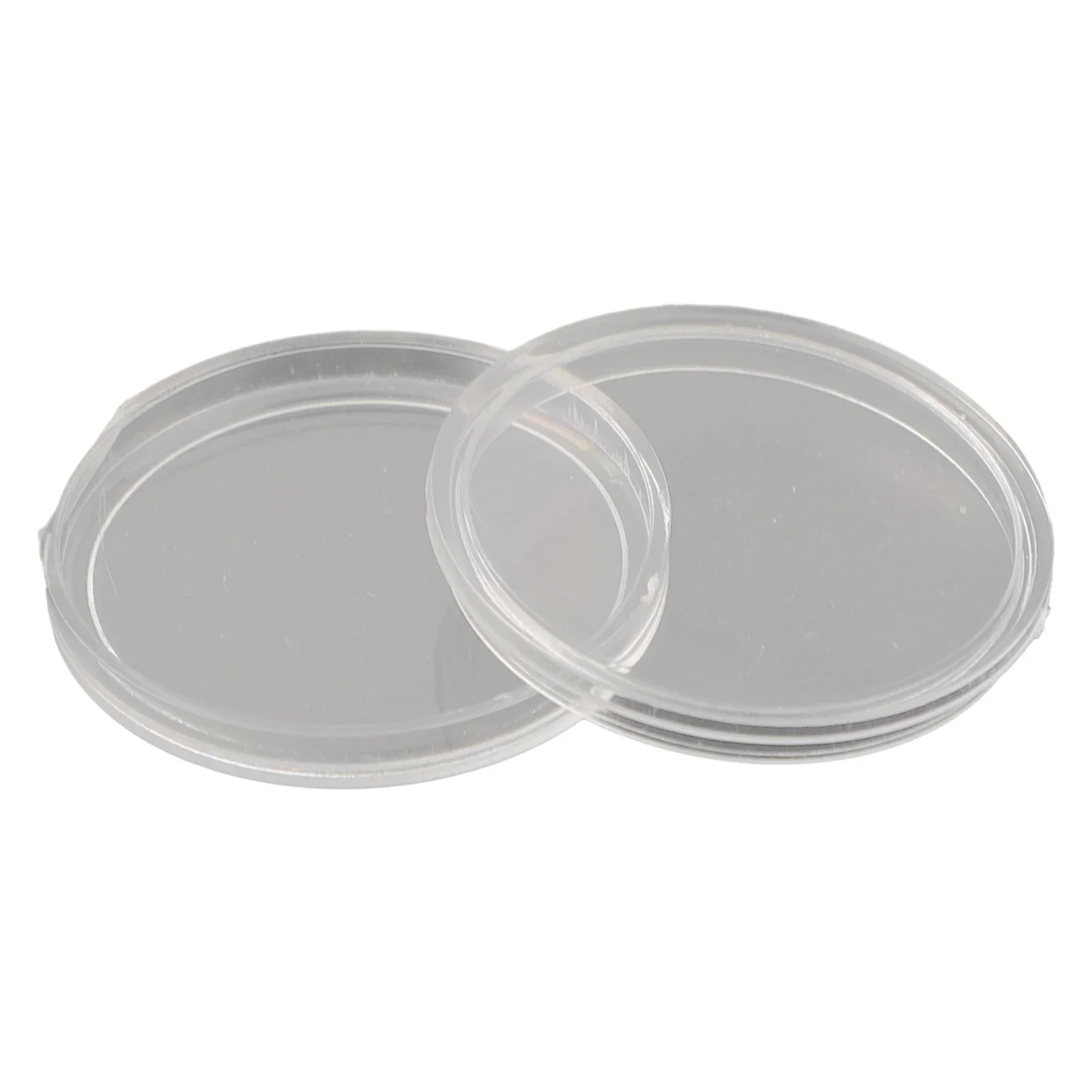 Simplify Your Collection Management with This Set of Hundred Capsular Holders at a Size of Twenty Seven Millimeters