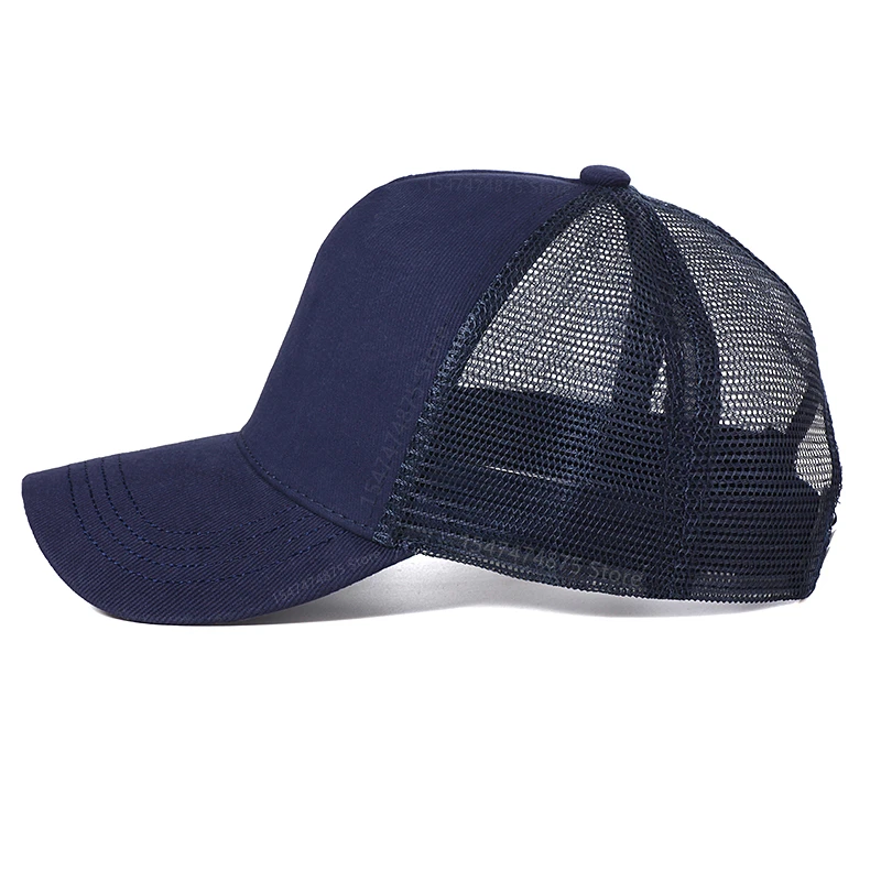 Adventure Awaits-Gorra de béisbol con estampado de letras para hombre, gorro de béisbol con malla transpirable, ajustable, informal, para viajes al aire libre