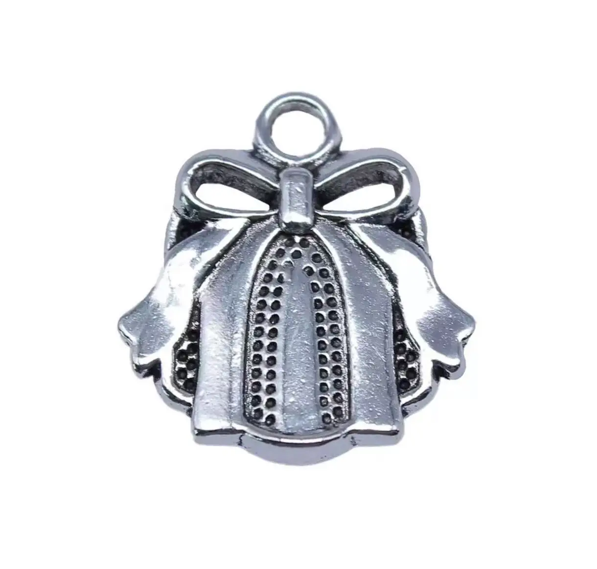 

10pcs 19*17mm Zinc alloy metal gift box design pendants for handmade HW3257