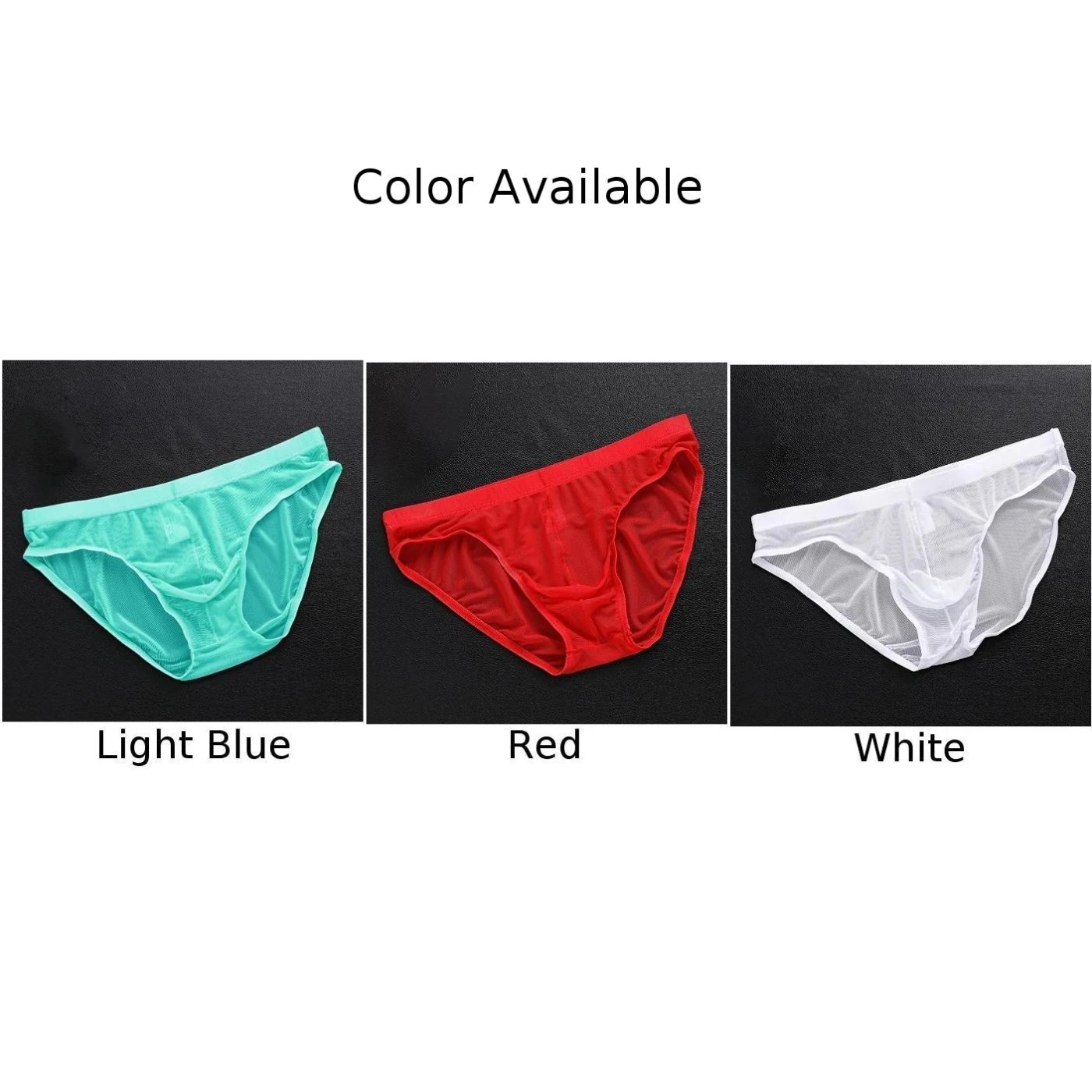 ملابس داخلية للرجال سراويل داخلية قصيرة للرجال بيكيني منخفض الخصر ماركة جديدة حقيبة منتفخة ضيقة جي سترينج عملية #4