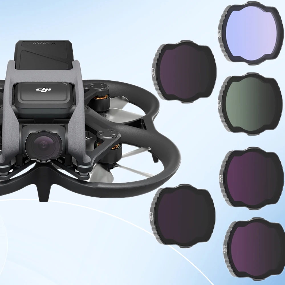สําหรับ DJI Avata Drone กล้องเลนส์กรอง UV/PL Neutral Density ND/NDPL8/16/32/64 Protector อุปกรณ์เสริมชุดสําหรับ DJI Avata ชุดชุด