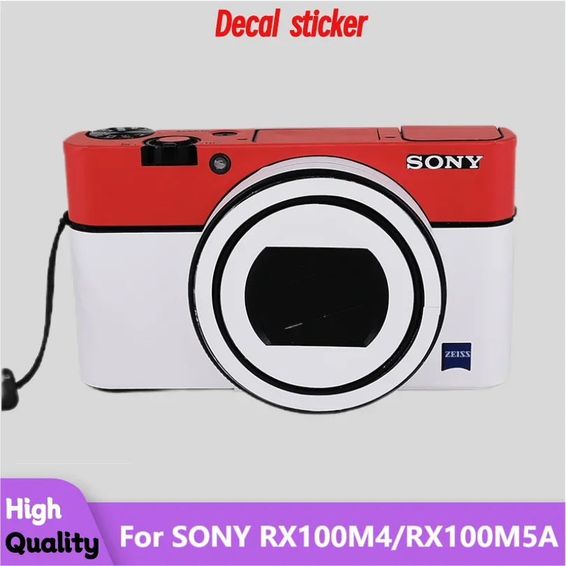 For SONY RX100M4/RX100M5A Camera Body Sticker Protective Skin DecalVinyl Wrap Film Anti-Scratch Protector Coat