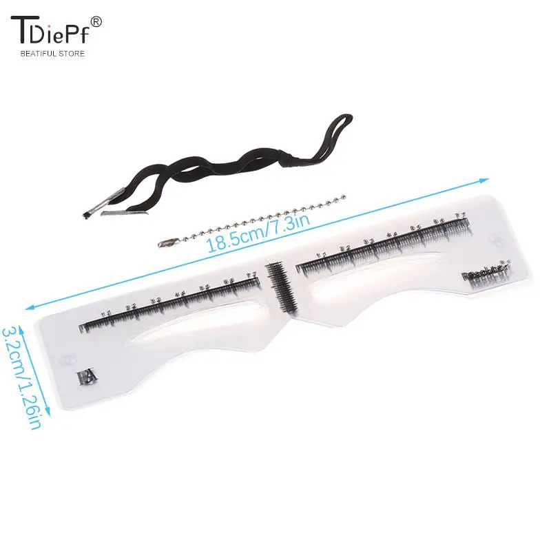 12 Stks/pak Fashion Hot Diy Wenkbrauw Shaper Template Wenkbrauw Grooming Shaping Stencil Kit Brow Stencils Card Make-Up Voor Mannen Vrouwen