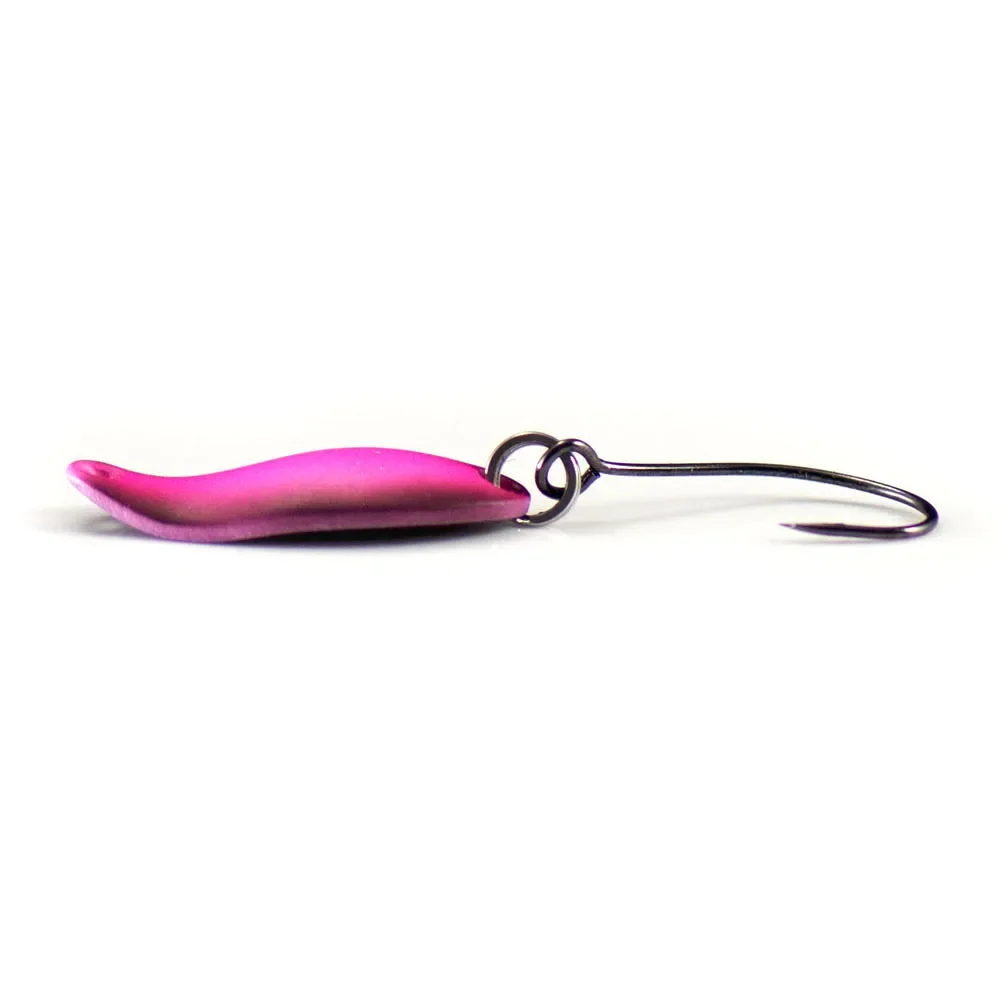 Countbass Trout Spoon With Korean Single Hook, Size 1/32oz 1/16oz Salmon Pike Bass Fishing Lures, Lake Metal Bait