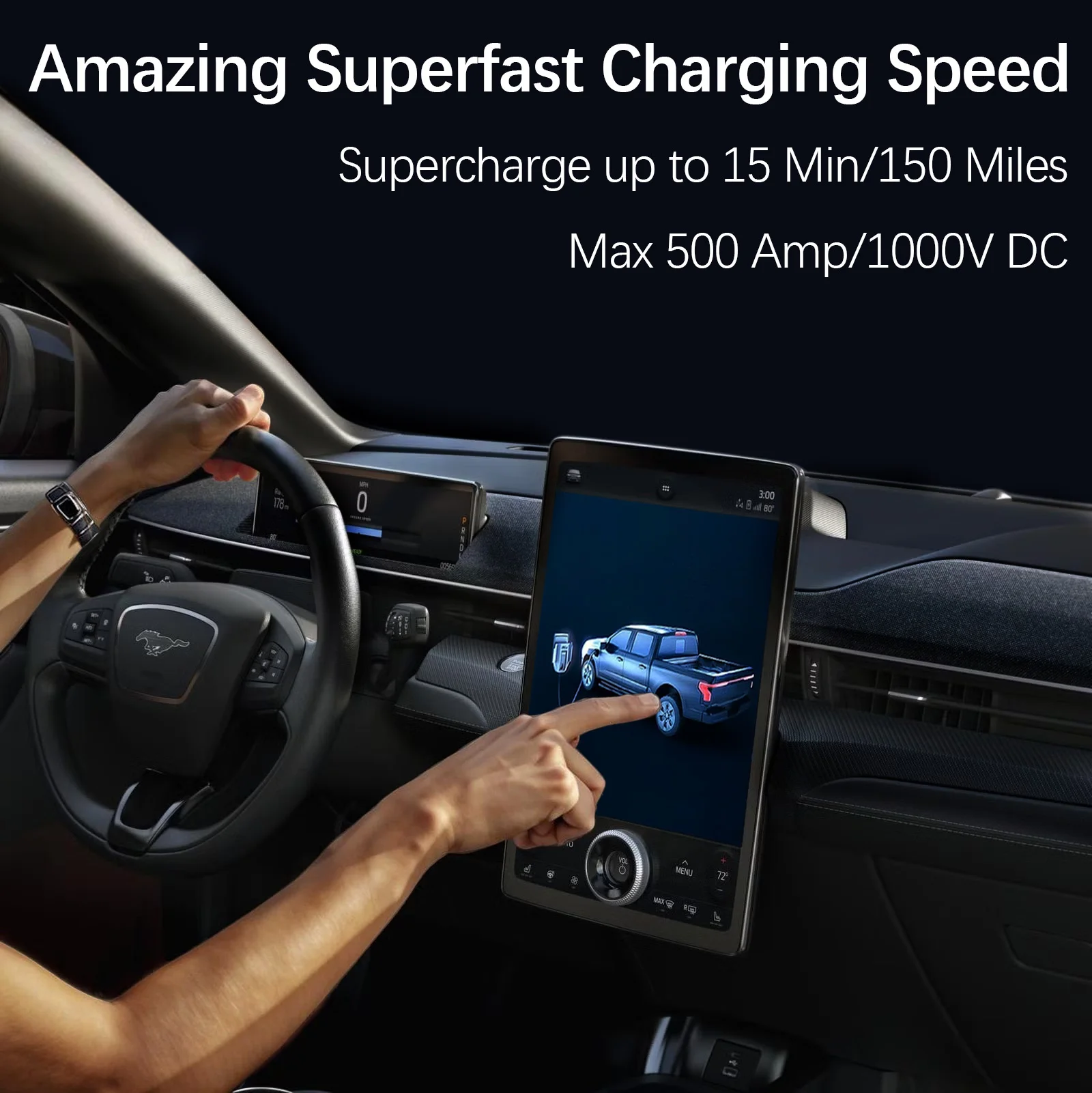 Superchargers1000V 500A to CCS1 Adapter Superfast DC Ev Charger Electric Vehicle Charging Adapter