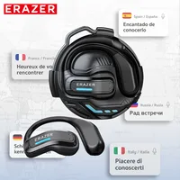 ERAZER X8 AI traductor auriculares Gaming Bluetooth 5,4 auriculares inalámbricos baja latencia HD llamada auriculares con micrófono impermeable