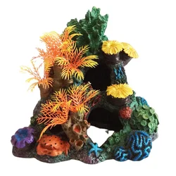 Fish Tank Resin Artificial Coral Beautiful Ornament for Marine Aquarium Decoration