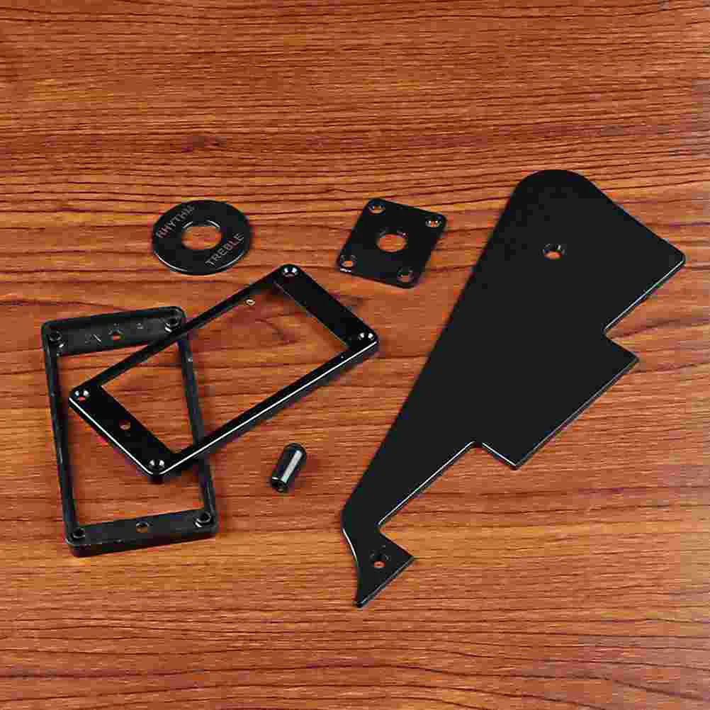 

Black Plastic Cover Folk Guitar Pickguard Protector Acoustic Fitting Parts Scratch Plate