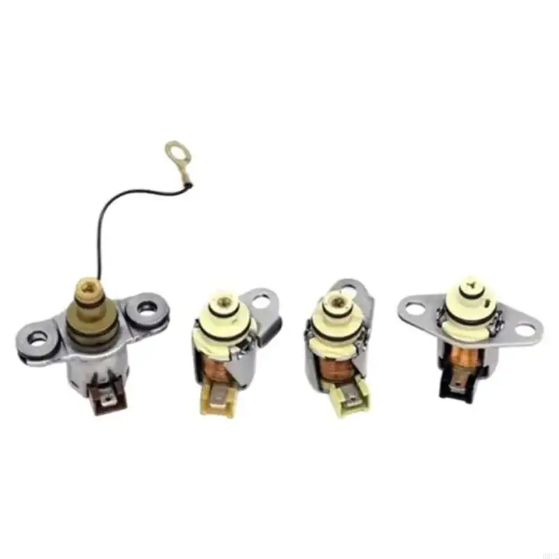 Pack of 4 Transmission Pressure Solenoids G6T46571 JF405E JF402E for Improved Gear Shifting Heat Dissipation & Stability