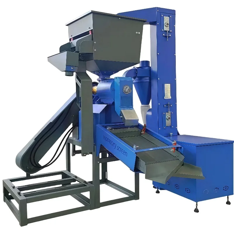 آلة طحن الأرز التجارية، إزالة الحجر، فحص الاهتزاز، رافعة قشرة الأرز، مخرج النخالة الدقيقة لمطحنة الأرز، 70/80