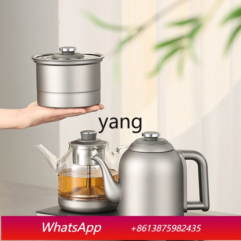 LH  Fully Automatic Bottom Double Water Pure Titanium Electric Tea Stove for Tea Making