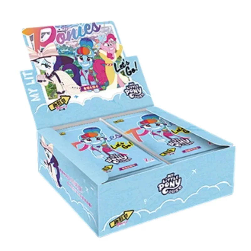 KAYOU Genuine My Little Pony Card Huiyue 11 SC Zhi Zhen Jing Huan Ka Animation Cartoon Game Collection Card Peripheral Toy Gift image 3
