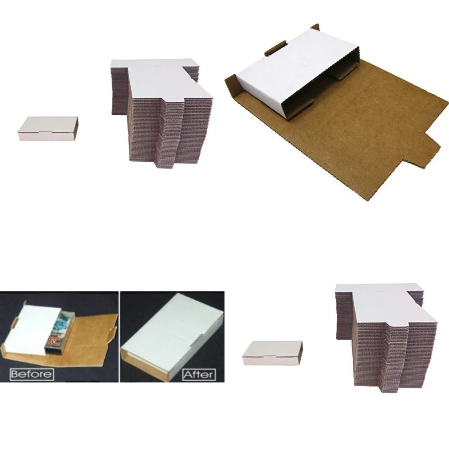 

Cardboard Cassette Box - Single Cassette Mailer - 5.5"x3.25"x1.25" - #CABC01