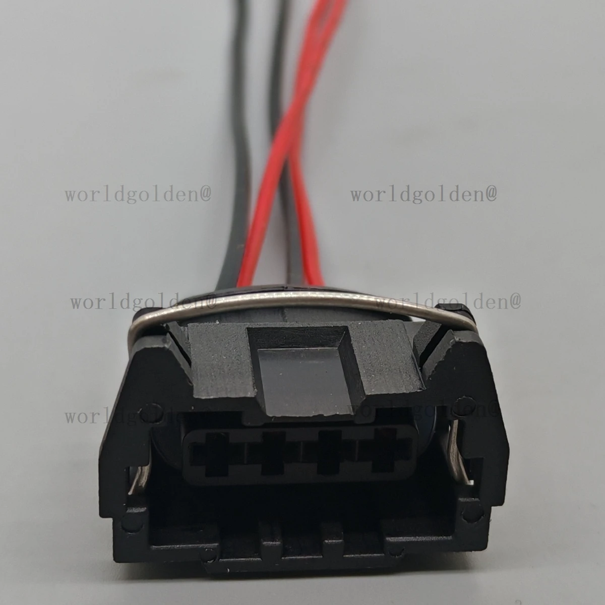 Automotive 4Pin 3.5mm Female Wiring Connector for exterior lamp wire docking & circuit troubleshooting