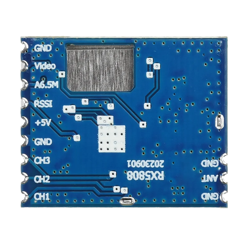RX5808 Drahtloses Audio-Video-Empfängermodul 5.8G SPI-Steuerung FPV-Systeme RC-Helikopter Bandbreite 4.8~6.0GHz – Detail 6