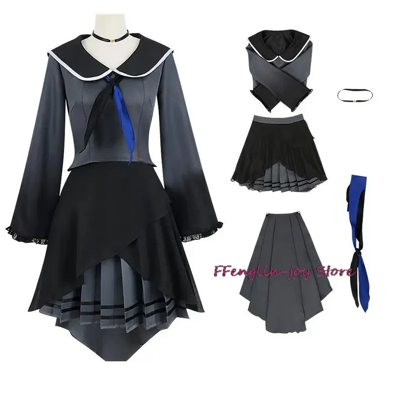 Akiyama Mizuki Yoisaki Kanade Shinonome Ena Asahina Mafuyu ¡Escenario colorido del proyecto Sekai! Disfraz de Cosplay de Carnaval de Halloween Feat.