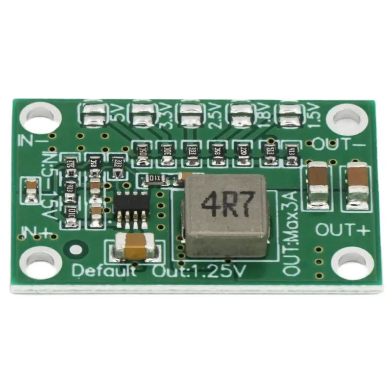 3A adjustable voltage reduction module CA1235 5-16 V input 1.25 in 1.5/1.8/2.5/3.3 V 5 V voltage reduction power output