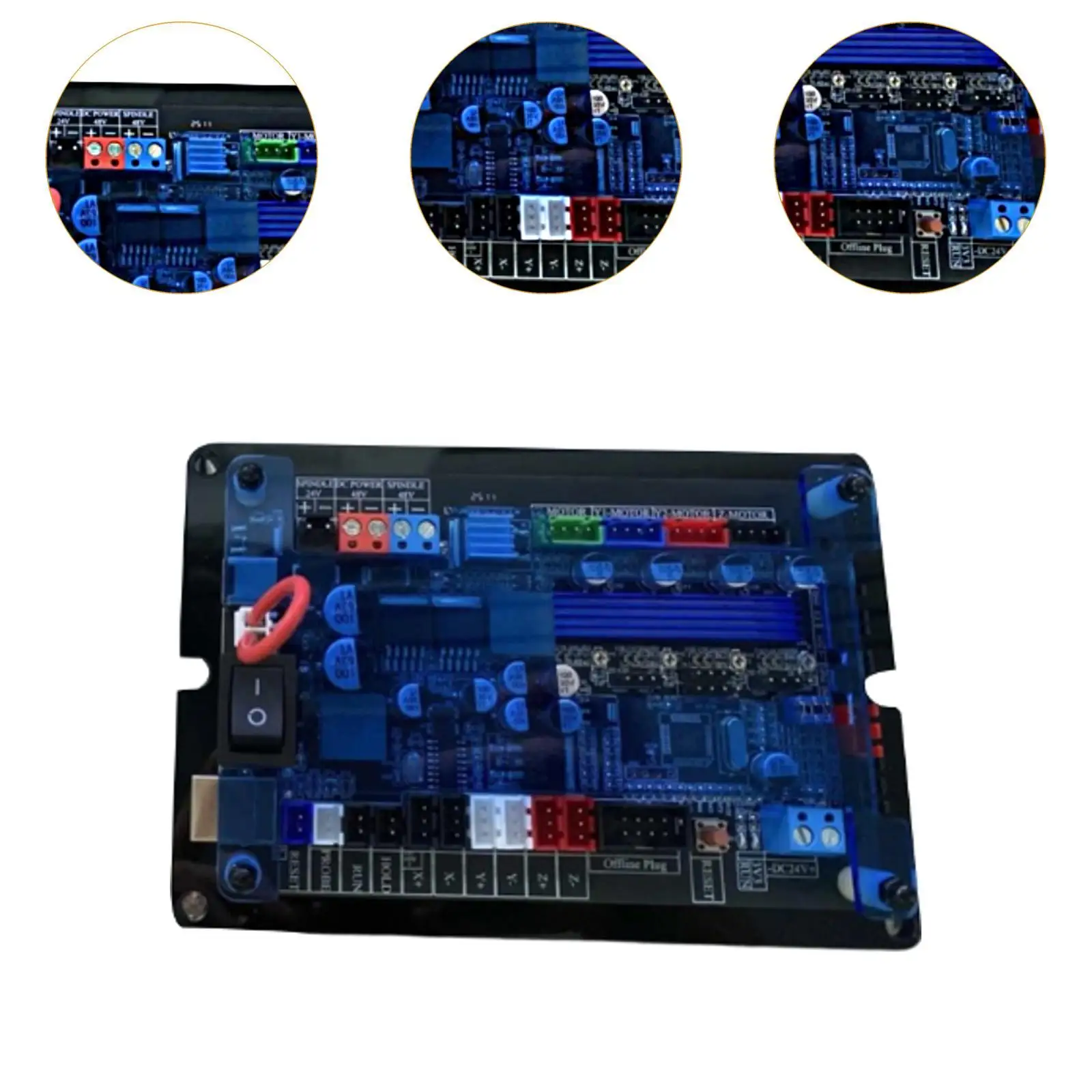 لوحة تحكم 3 محاور Grbl 5.2 لوحة تحكم جهاز التوجيه باستخدام الحاسب الآلي سهلة التركيب