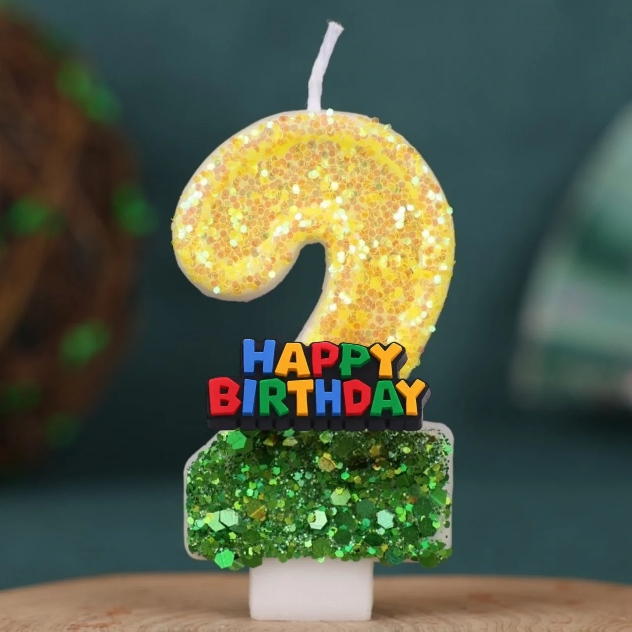 Super Good Digital Candle Number 0-9 Kids Happy Birthday Cake Decoration Supplies Cartoon Party Accessories Supplies