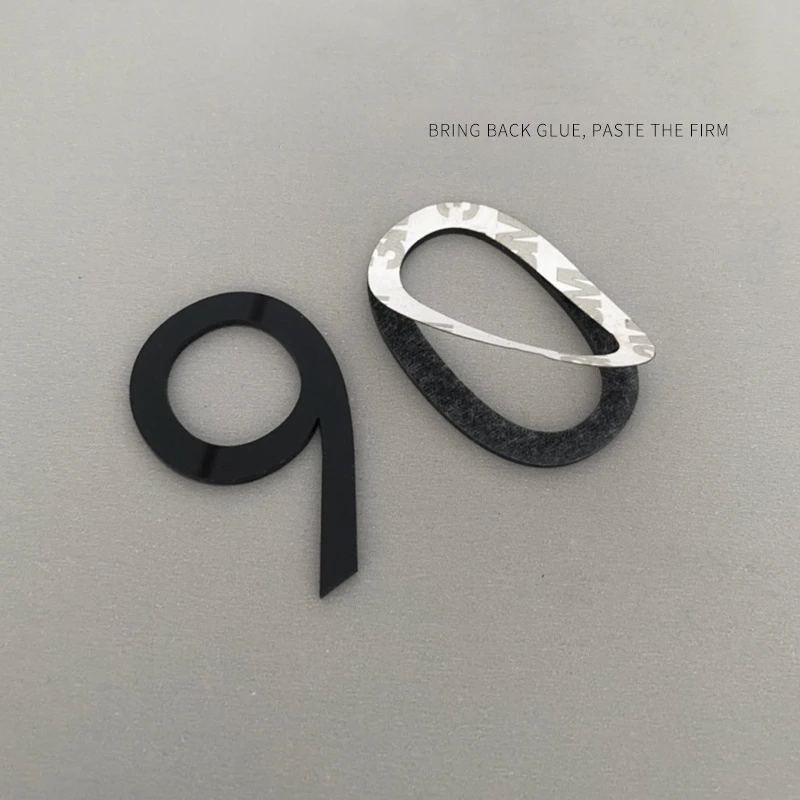 1pcs Self-adhesive Home Sticker 0 To 9 Number Tag For Hotel Sticker Address Door Label Door Plaque House Drawer Sign Gate Digits