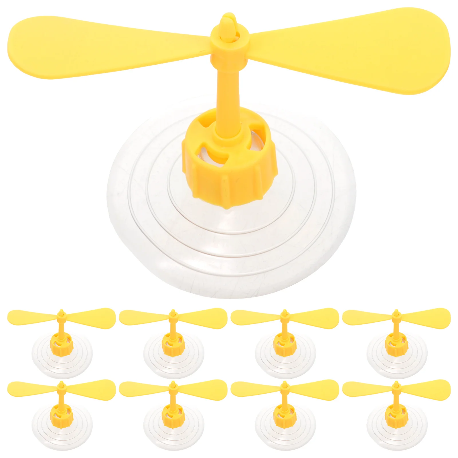 

10Pcs Motorbike Decor Dragonfly Suction Cup Yellow Lovely Decoration Double-Layer Suction Design Durable