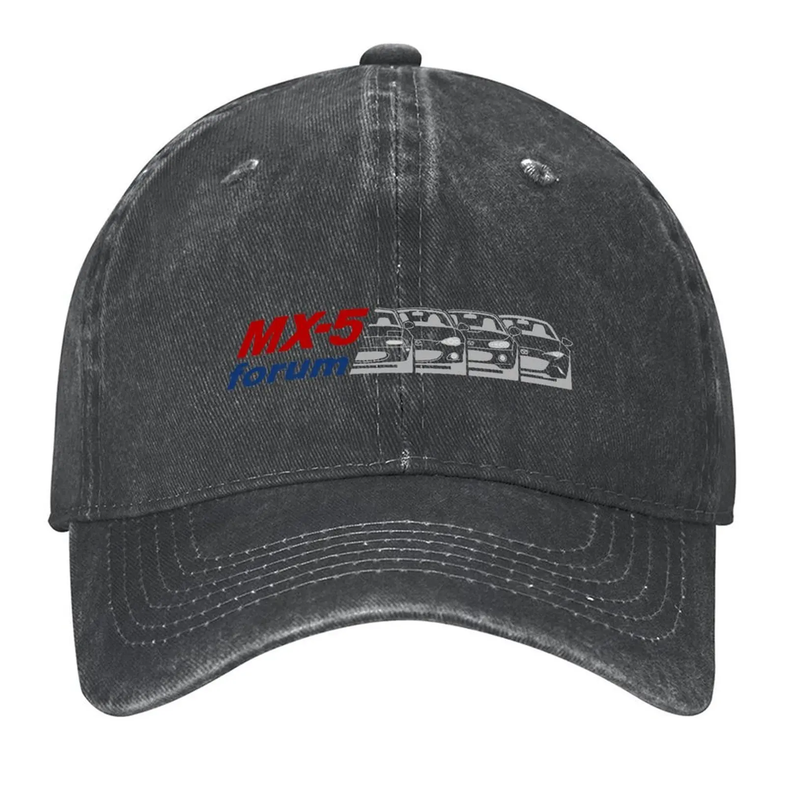 

MX5-Forum logo Red + Blue + Gray Baseball Cap beach hat Streetwear Hat Luxury Brand Custom Cap Woman Men's