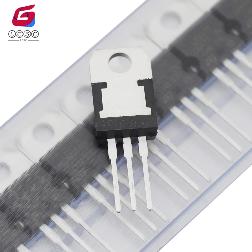 10Pieces/Lot Original LM317T 1.5A Three-Terminal Linear Regulator 1.2 V-37V Adjustable LOD Thick Heat Sink TO-220 LM317T-DG