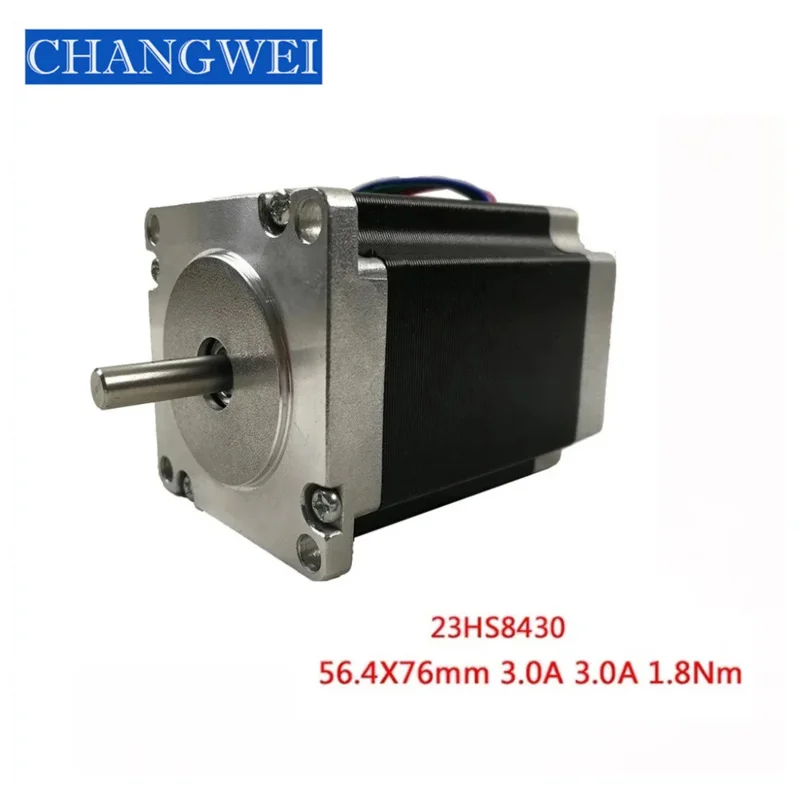 

Nema 23 Stepper Motor 2 Phase 4-Leads 270 Oz-In/180Ncm 76Mm CNC 3D Printer 23HS8430 1.8Deg