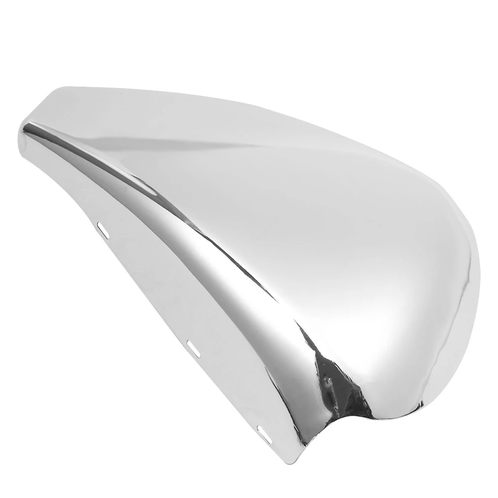 Motorcycle Chrome Steel Left Side Battery Cover Panel For Harley Sportster XL883 XL1200 1200 883 2004-2013