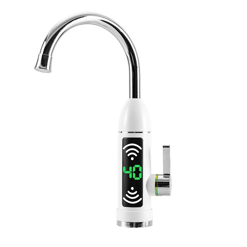 

Electric Water Heater Bathroom Kitchen Instant Hot Water Tap Faucet Tankless Instant Hot Water Faucet 3000W 3S Fast heat