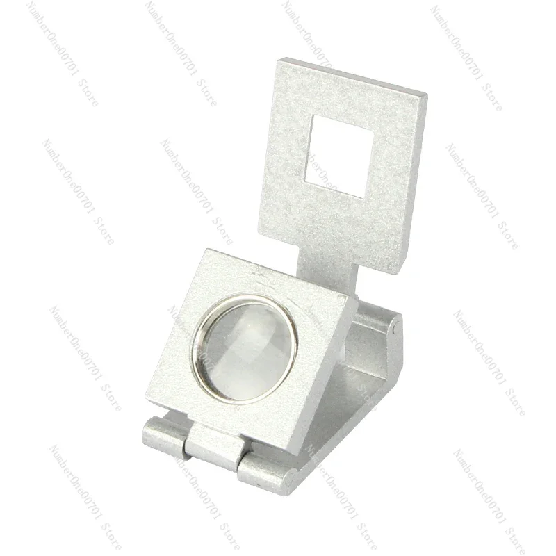 Made  Linen Tester 6x 8x 10x Portable Magnifier Magnifying With Measuring Scale
