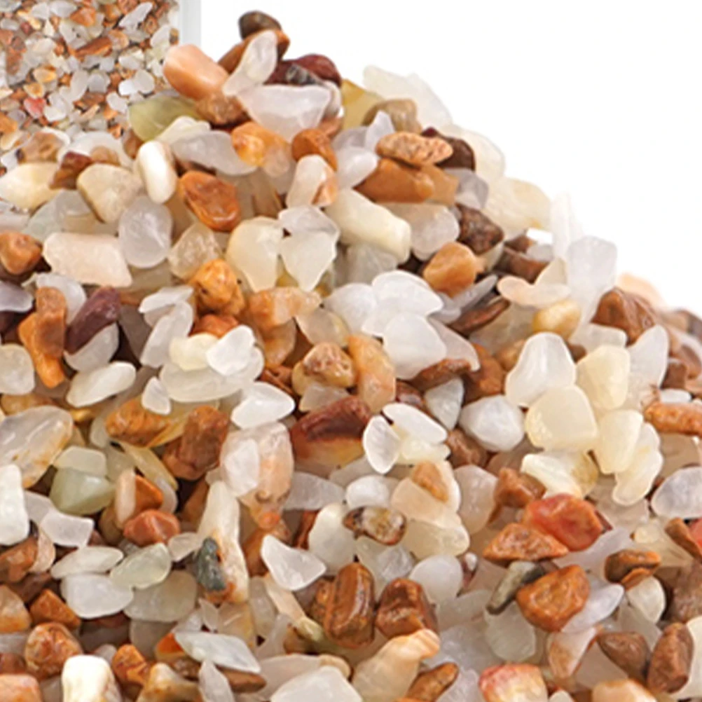 

Crystal S Gravel Decorative Stone Natural Color Fish Tank Bottom Design Aquarium Decorative Stone Vase Terrarium