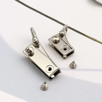 Clip lateral de transformación de bolsa de Metal, hebilla de conector de monedero desmontable, sin perforaciones, nuevo, no se decolora, 1 par