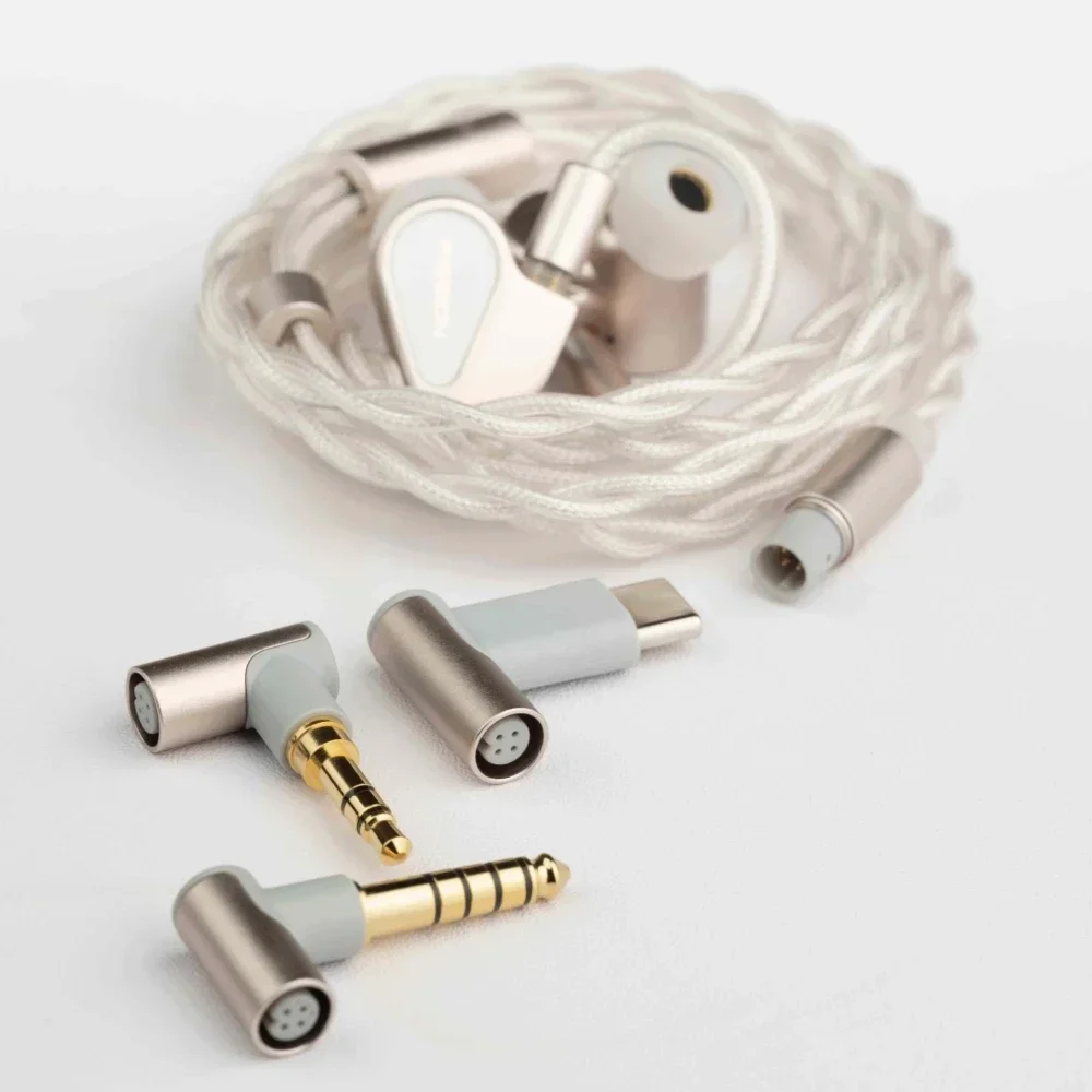 TANCHJIM Fission 5th-Generation DMT Dynamic Driver In-ear Earphone 4 Sound Modes 12 Unique Sound Profiles 3.5/4.4/Type-C Plugs